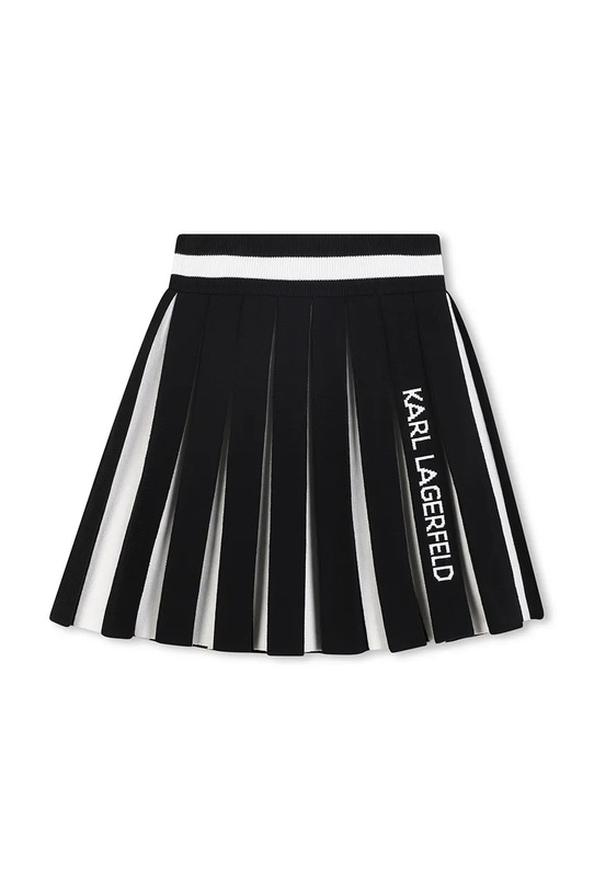 Dječja suknja Karl Lagerfeld Z30589.86.108 crna AW25