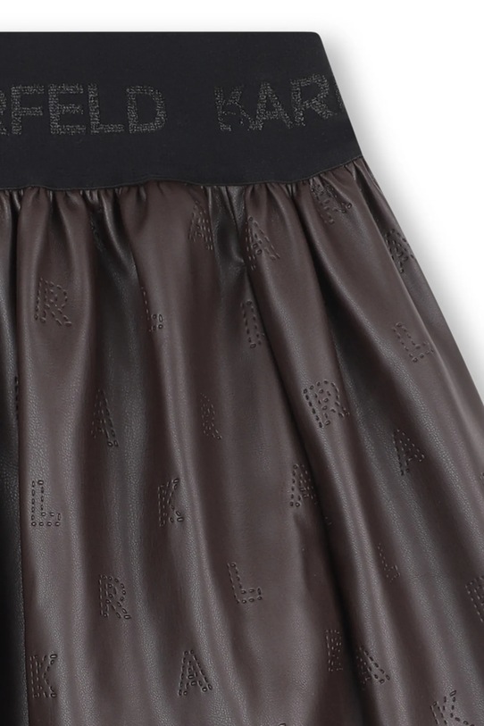 Karl Lagerfeld spódnica dziecięca brązowy Z30593.114.150
