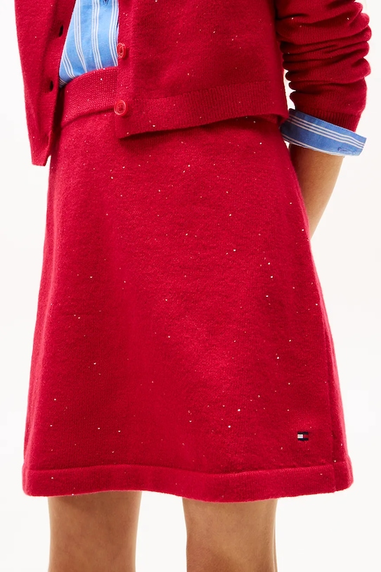 Спідниця Tommy Hilfiger червоний KG0KG09036.9BYA