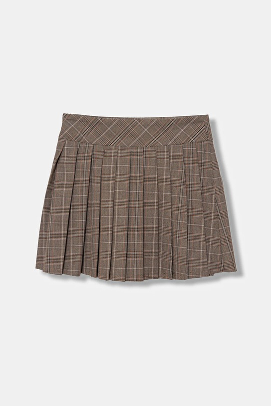 Guess spódnica dziecięca wzorzyste brązowy J5BD06.W3190.9BYA