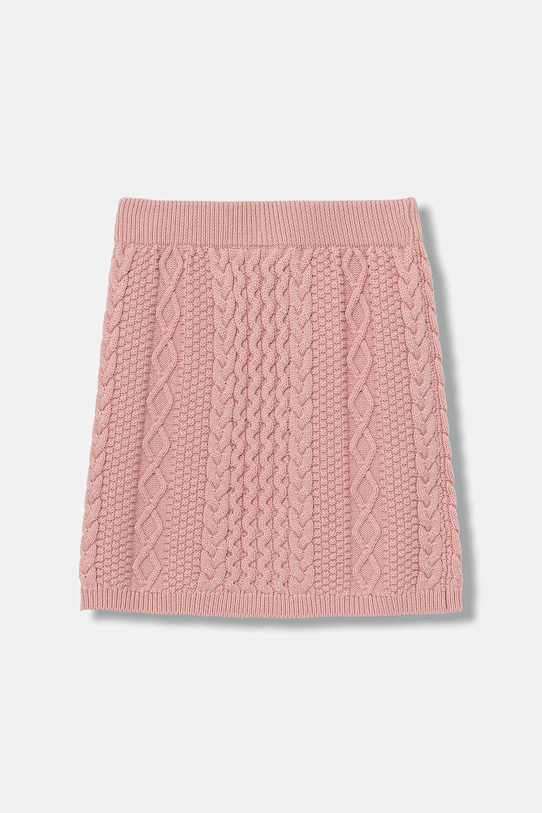 Guess spódnica z domieszką wełny dziecięca J5BD13.Z37L1.9BYA różowy AW25