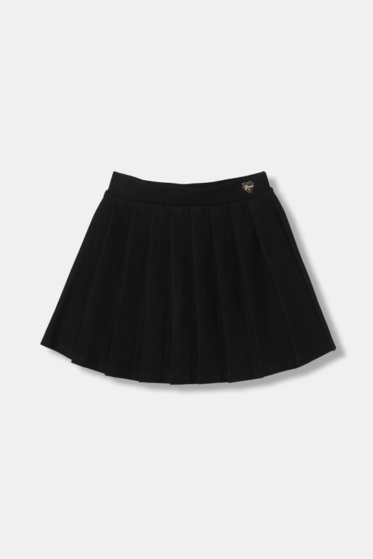 Guess spódnica dziecięca z elastanem czarny K5BD02.KAUH0.9BYA