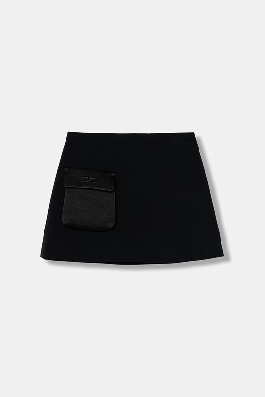Дитяча спідниця Elisabetta Franchi mini чорний EFGO200.0.GA085.116.128