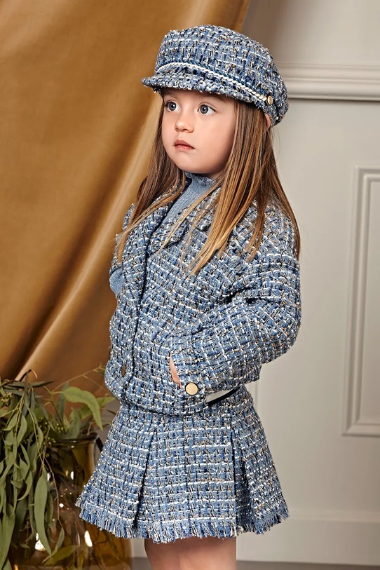 Abel&Lula spódnica dziecięca 5520.5.Mini.9BYA niebieski