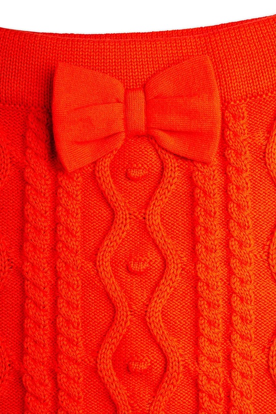 Mini Rodini fustă din bumbac pentru copii rosu 25730104