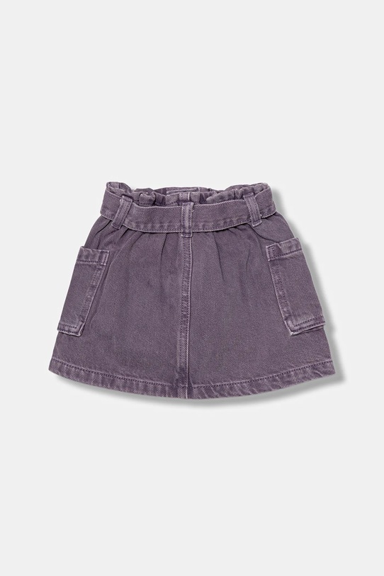 Детская джинсовая юбка United Colors of Benetton 481SG0017.P.seasonal фиолетовой AW25