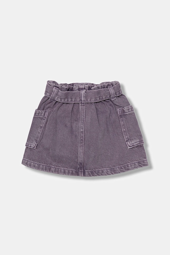 Dětská riflová sukně United Colors of Benetton 481SG0017.P.seasonal fialová AW25