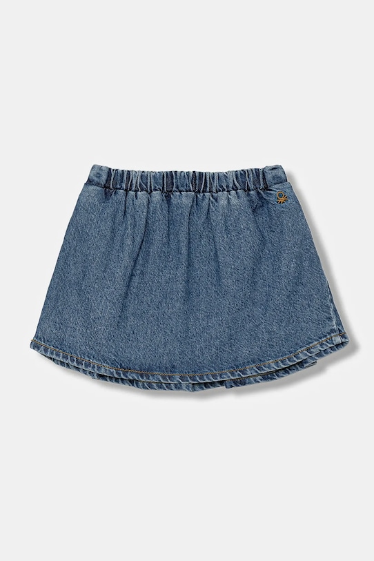 Dievčenská rifľová sukňa United Colors of Benetton 488PG0018.P.seasonal modrá AW25