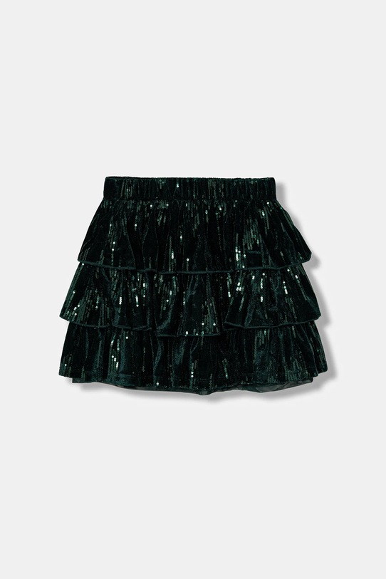 United Colors of Benetton spódnica dziecięca rozkloszowany zielony 4OZGC002M.G.Seasonal