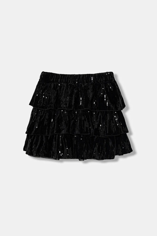 United Colors of Benetton spódnica dziecięca rozkloszowany czarny 4OZGC002M.G.Seasonal