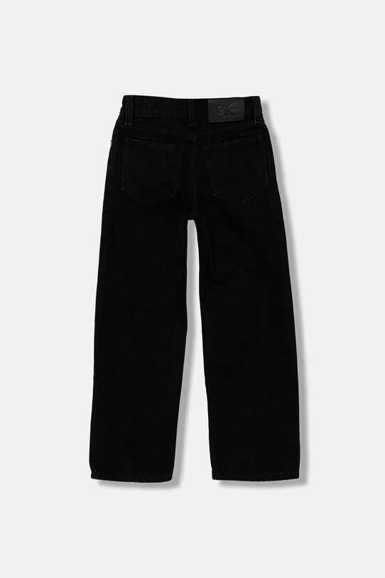 Chłopiec Calvin Klein Jeans jeansy dziecięce SKATER IB0IB02185.9BYA czarny