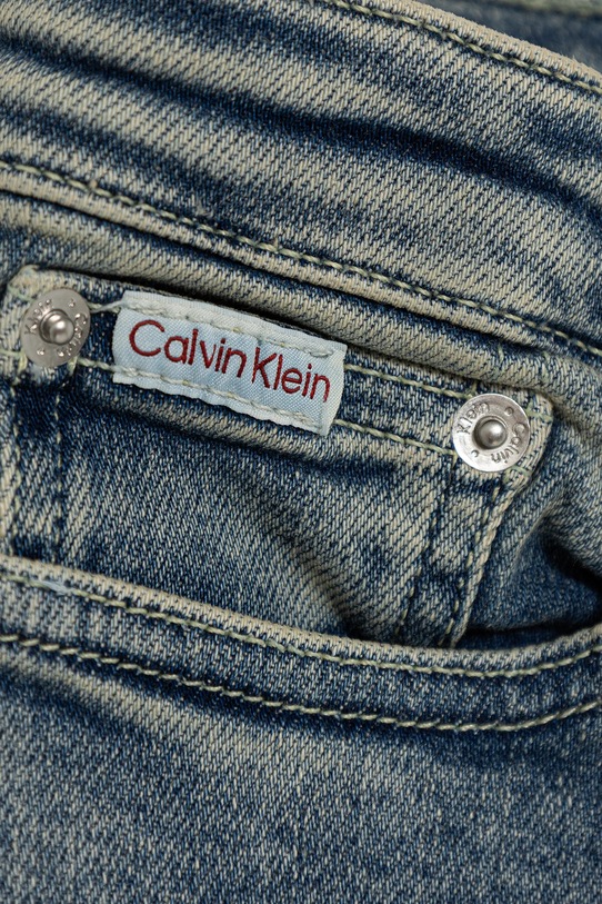 Calvin Klein Jeans jeansy dziecięce SLIM niebieski IB0IB02189.116.9BYA