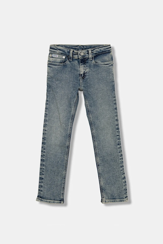 Calvin Klein Jeans jeans per bambini SLIM IB0IB02189.128.170.9BYA blu AW25