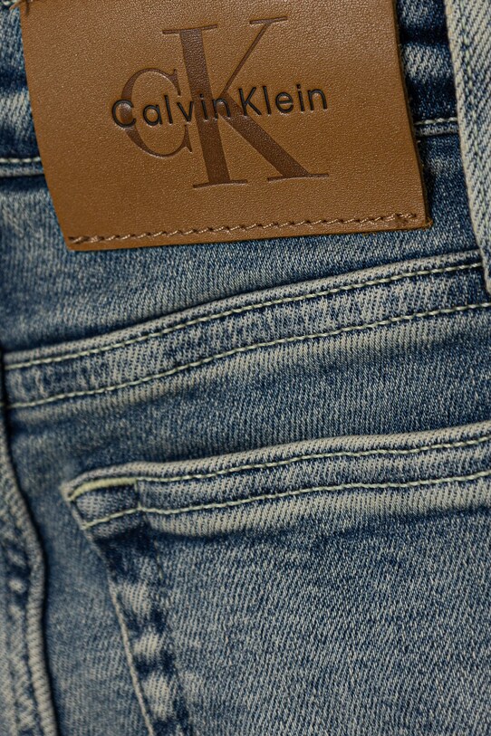 Calvin Klein Jeans jeansy dziecięce SLIM niebieski IB0IB02189.128.170.9BYA