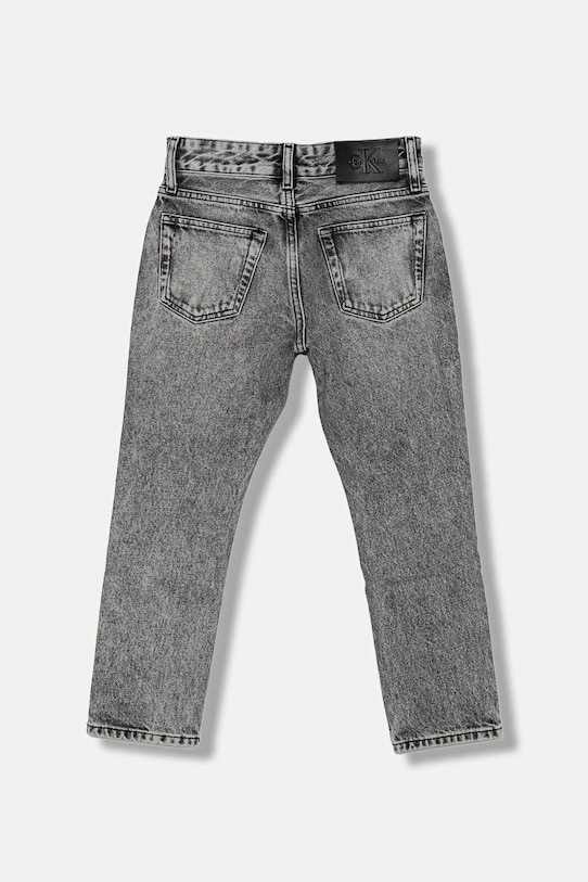 Chłopiec Calvin Klein Jeans jeansy dziecięce DAD WASHED IB0IB02521.9BYA szary