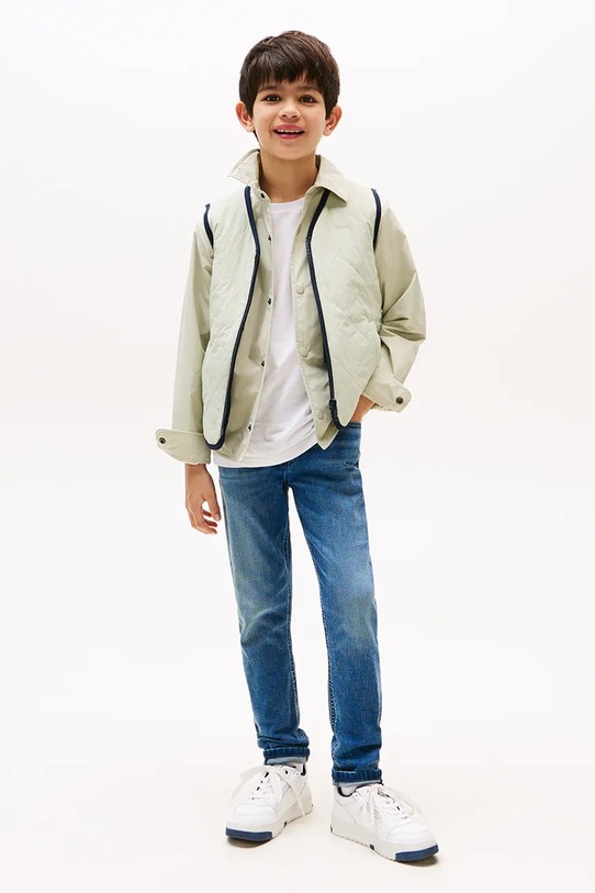 Tommy Hilfiger jeans copii SCANTON Planet friendly albastru KB0KB09709.128.176.9BYA