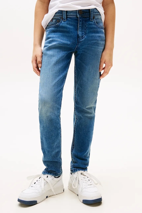 Tommy Hilfiger jeans copii SCANTON KB0KB09709.128.176.9BYA albastru