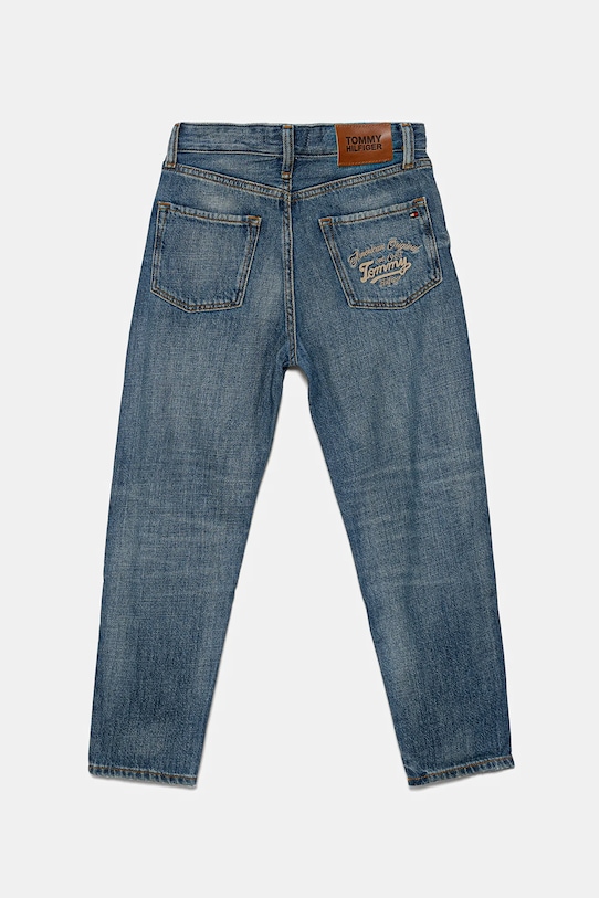 Chłopiec Tommy Hilfiger jeansy dziecięce ARCHIVE EMB KB0KB09710.9BYA niebieski