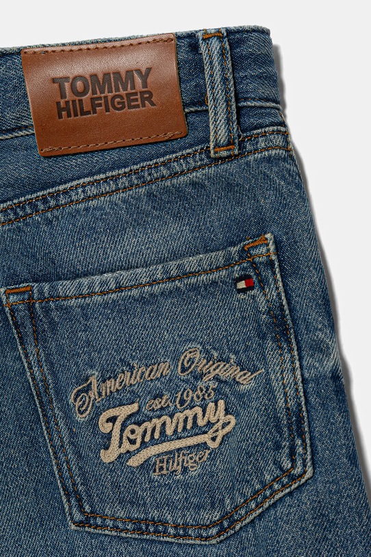 Детски дънки Tommy Hilfiger ARCHIVE EMB син KB0KB09710.9BYA