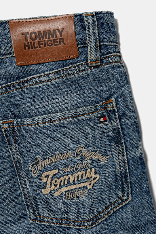 Tommy Hilfiger jeansy dziecięce ARCHIVE EMB niebieski KB0KB09710.9BYA