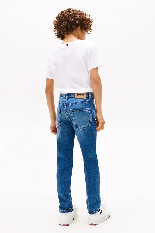 Tommy Hilfiger jeansy dziecięce MODERN STRAIGHT niebieski KB0KB10019.9BYA