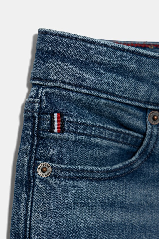 Detské rifle Tommy Hilfiger MODERN STRAIGHT modrá KB0KB10019.9BYA
