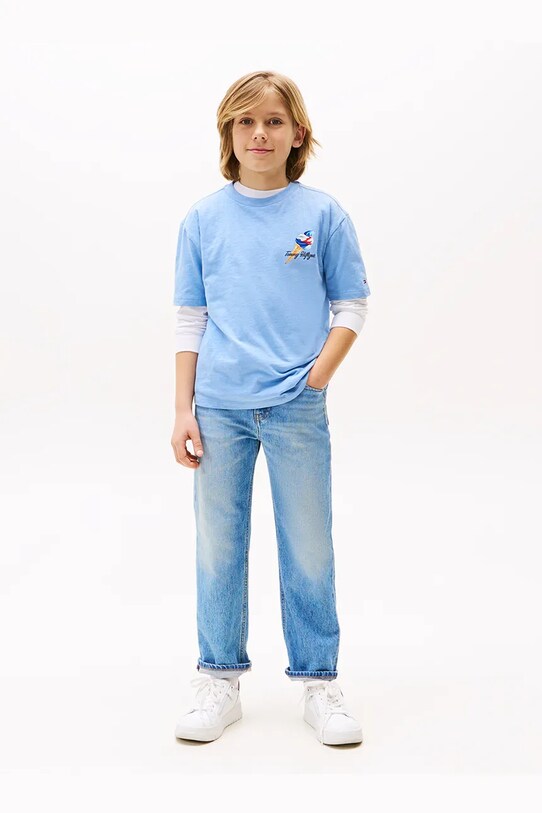 Τζιν παντελόνι Tommy Hilfiger SKATER μπλε KB0KB10020.9BYA