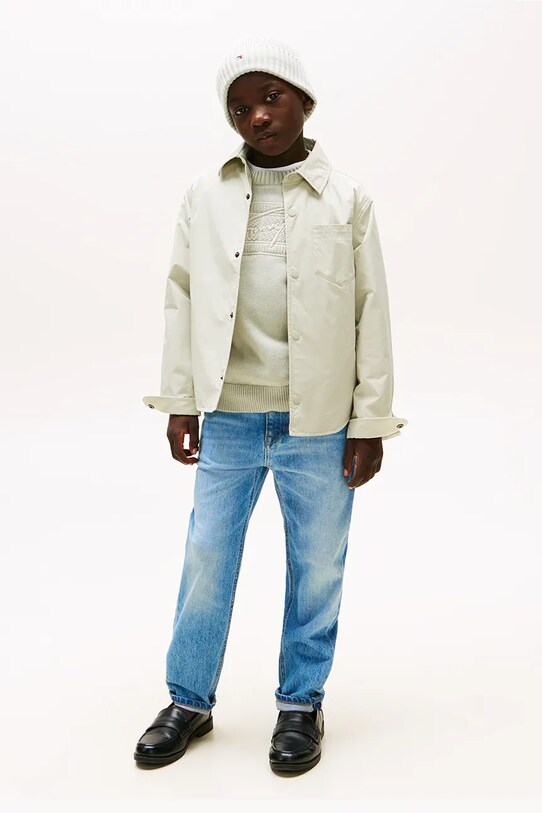 Tommy Hilfiger jeansy dziecięce ARCHIVE niebieski KB0KB09708.9BYA