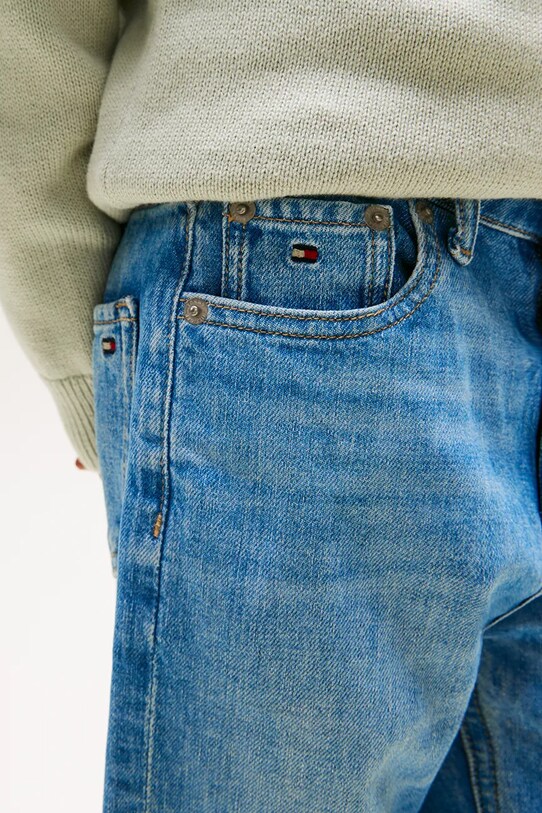 Tommy Hilfiger jeansy dziecięce ARCHIVE niebieski KB0KB09708.9BYA