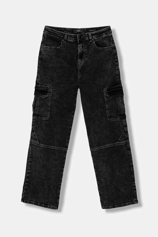 Guess jeansy dziecięce jeansy czarny L5YA01.D5FN0.9BYA