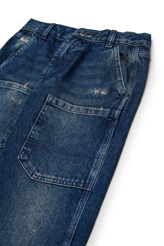 Chłopiec Diesel jeansy dziecięce D-BERR-J TROUSERS J02330 granatowy