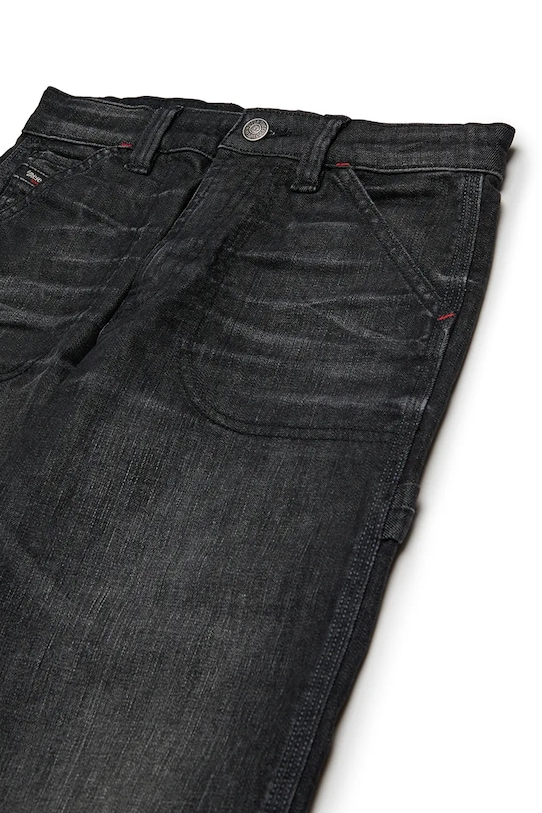 Chłopiec Diesel jeansy dziecięce D-BART-J TROUSERS J02361 czarny