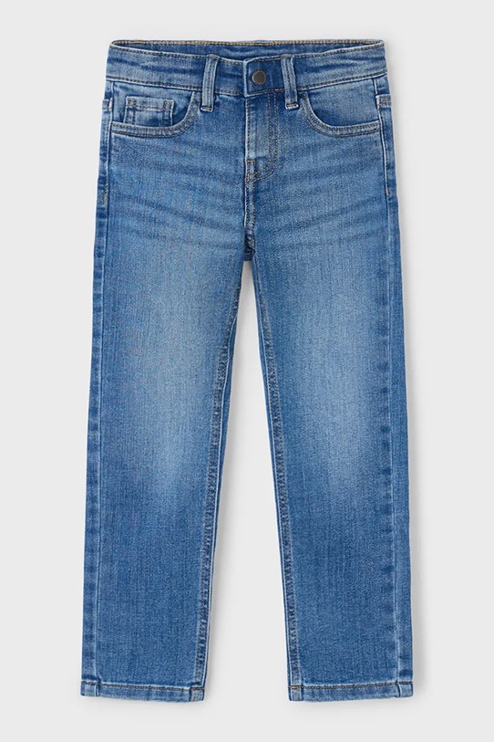 Mayoral jeansy dziecięce jeans slim fit basic 504.5A.Mini.9BYA niebieski AW25