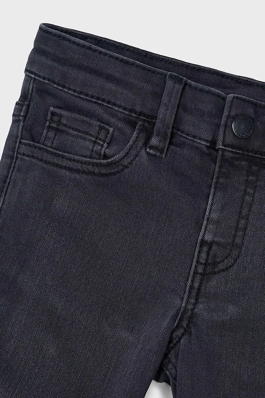 Detské rifle Mayoral jeans slim fit basic čierna 504.5A.Mini.9BYA