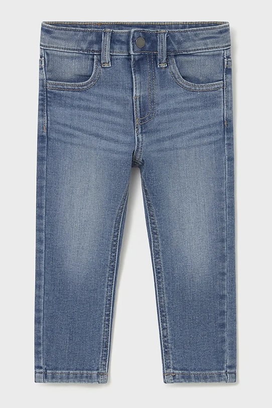 Τζιν μωρού Mayoral jeans slim fit basic με ρύθμιση μπλε 510.3B.Baby.9BYA