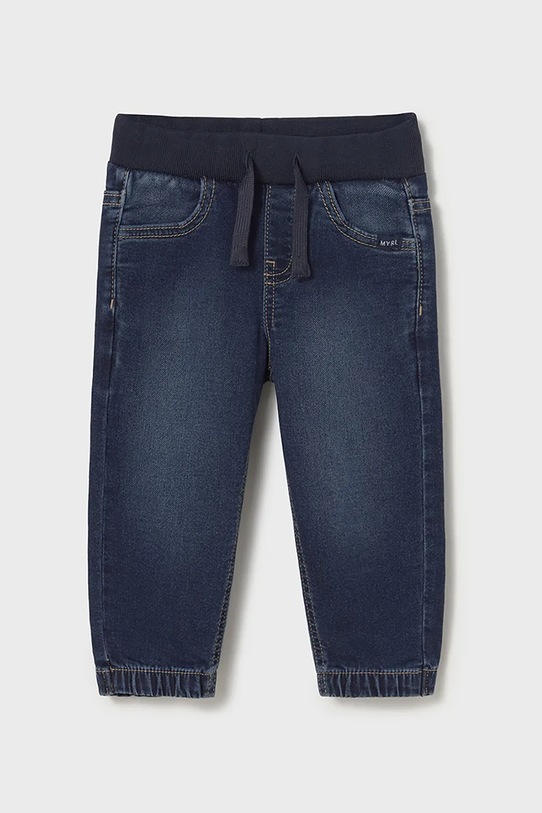 Mayoral jeansy dziecięce soft denim jogger Planet friendly niebieski 2508.3C.Baby.9BYA