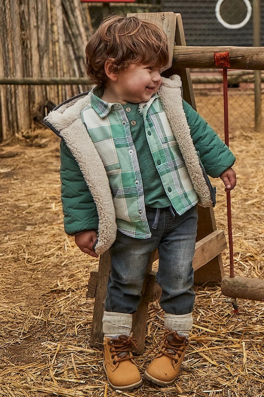 Detské rifle Mayoral soft denim jogger s reguláciou čierna 2508.3C.Baby.9BYA