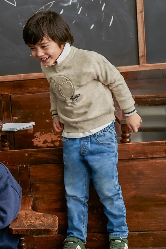 Дитячі джинси Mayoral soft denim jogger джинси блакитний 4566.5F.Mini.9BYA