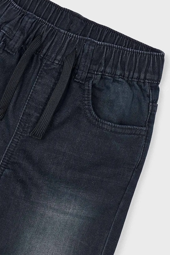 Chłopiec Mayoral jeansy dziecięce soft denim jogger 4566.5F.Mini.9BYA czarny