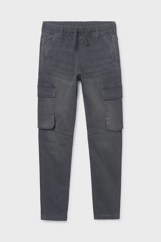 Mayoral jeansy dziecięce soft denim jogger Planet friendly szary 7560.7B.Junior.9BYA