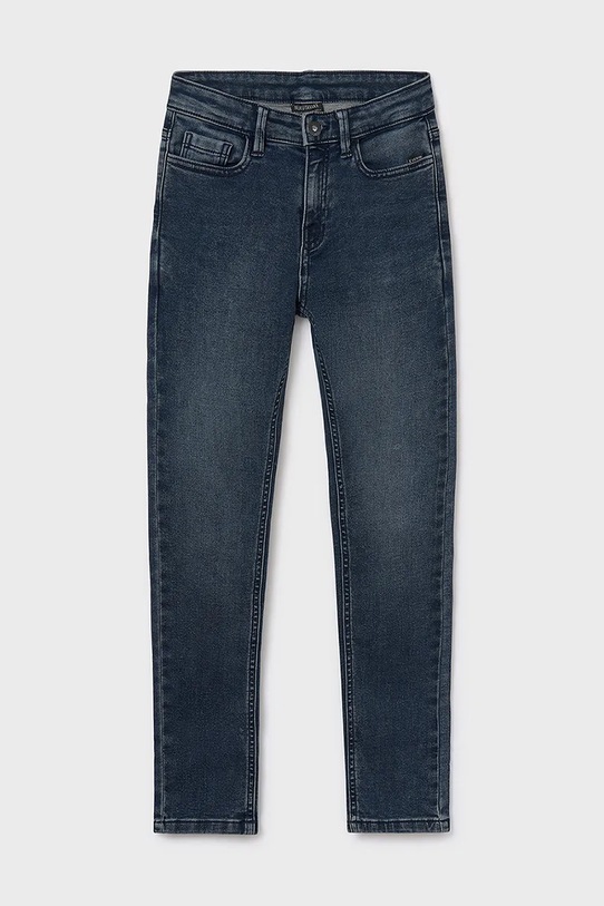 Dětské rifle Mayoral soft denim 7570.7E.Junior.9BYA námořnická modř AW25