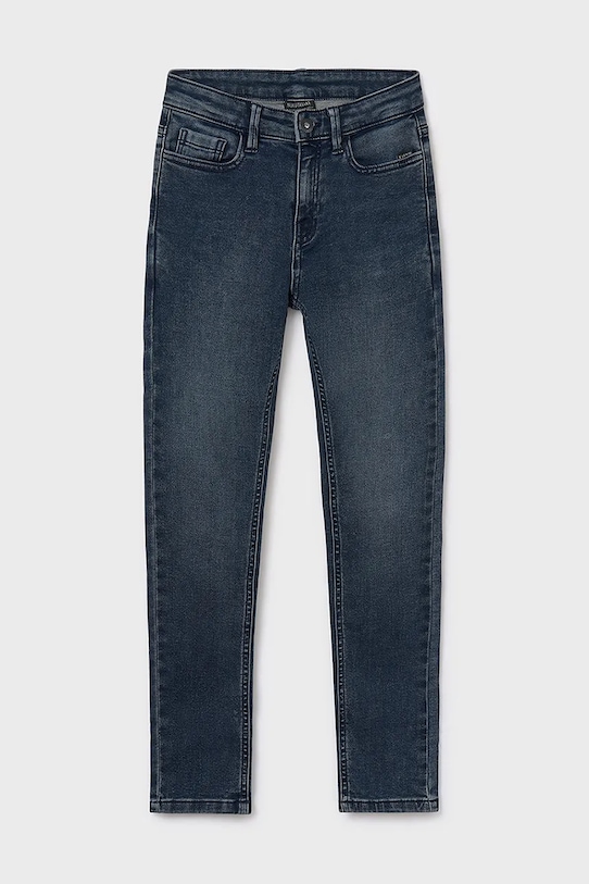 Mayoral jeans copii soft denim 7570.7E.Junior.9BYA bleumarin AW25