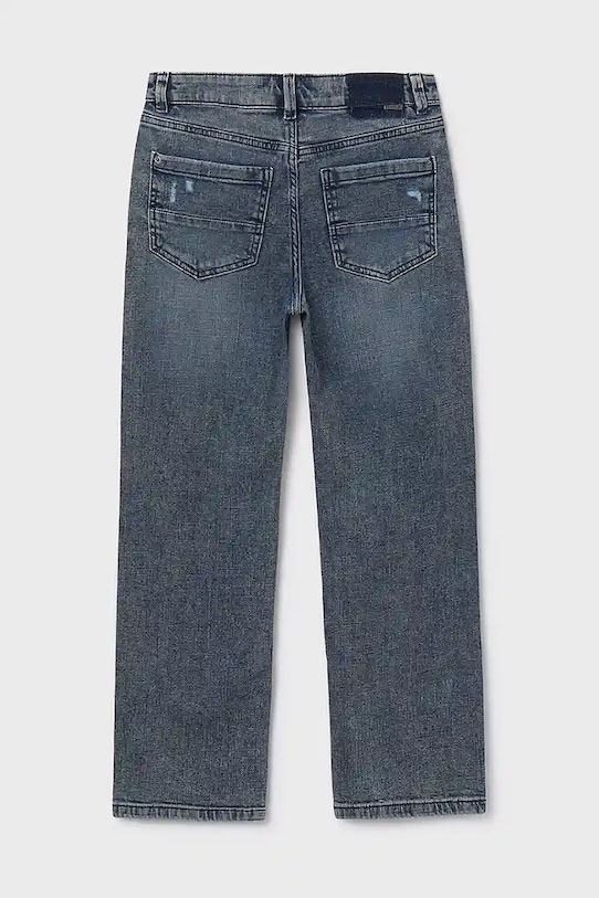 Chłopiec Mayoral jeansy wide fit 7571.7F.Junior.9BYA niebieski