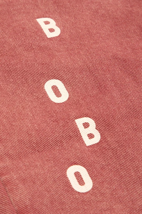 Bobo Choses jeansy dziecięce czerwony 225AC080