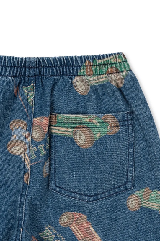 Chłopiec Konges Sløjd jeansy MAGOT PANTS GOTS KS103889.B.9BYA granatowy