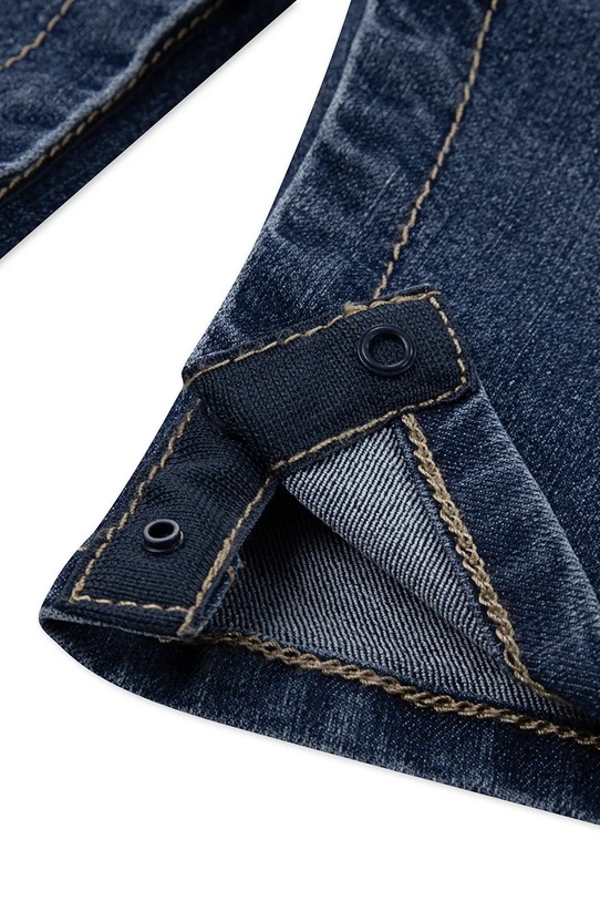 Dječje traper tregerice Levi's DENIM OVERALL 6ED533.B plava