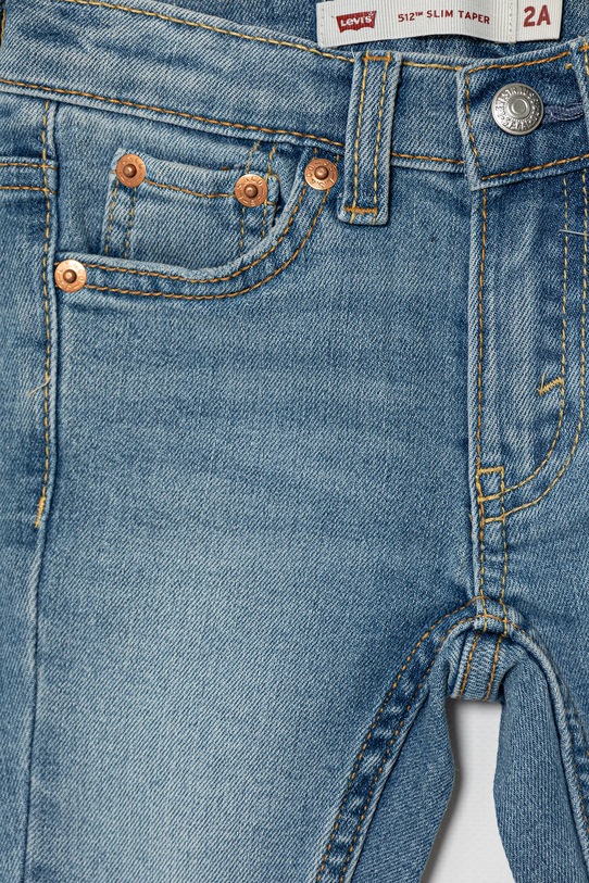 Хлопчик Дитячі джинси Levi's 512 SLIM TAPER JEAN 8E6728.B блакитний