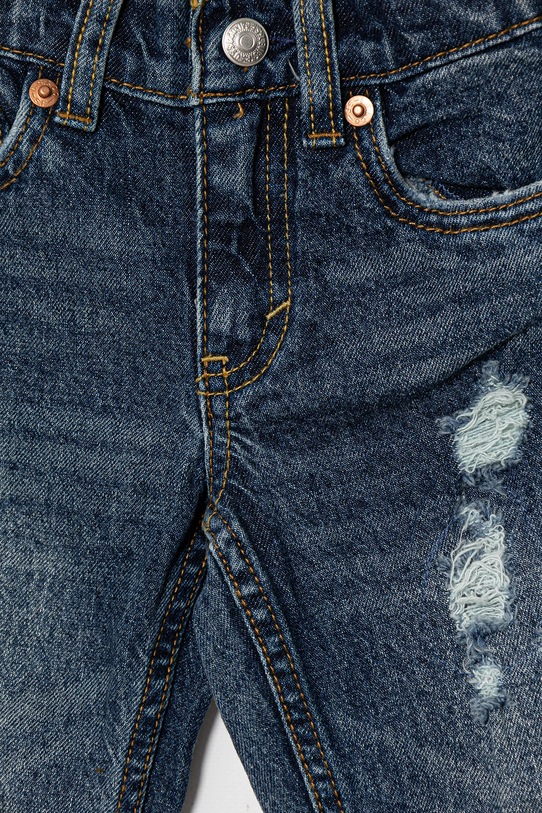 Chłopiec Levi's jeansy dziecięce 512 SLIM TAPER JEANS 8EL207 niebieski