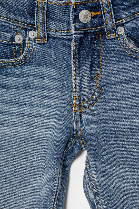 Chłopiec Levi's jeansy dziecięce 555 RELAXED STRAIGHT JEANS 8EN331 niebieski