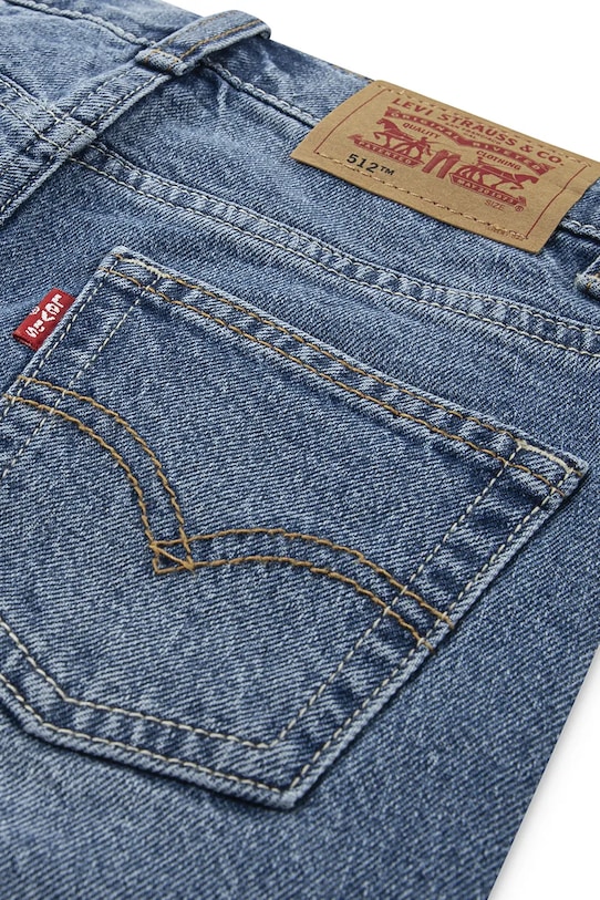 Băieți Levi's jeans copii 512 SLIM TAPER JEANS 9EL207 albastru